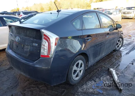 2013 Toyota Prius Four из США, поврежденный, VIN JTDKN3DU2D1625914
